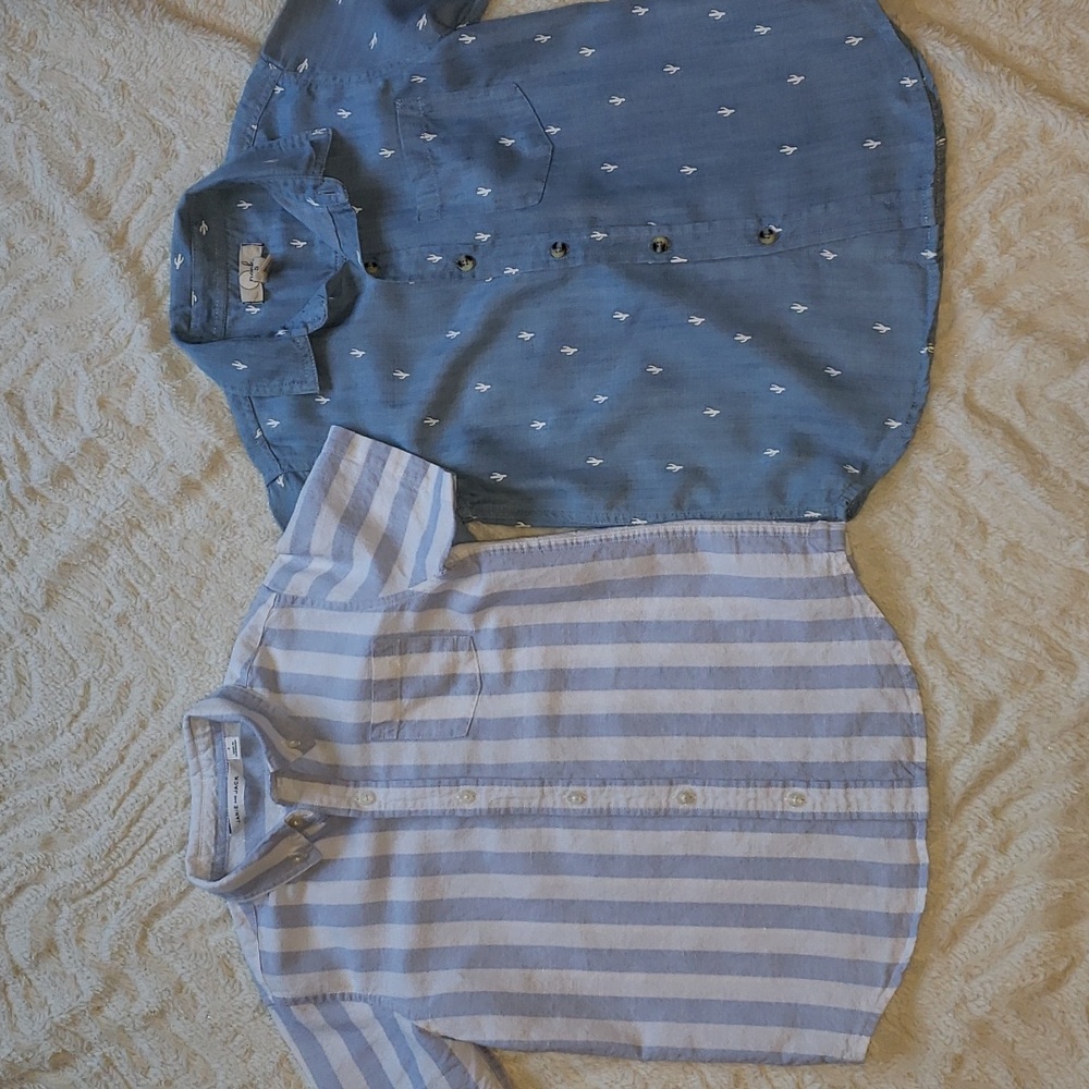 Janie and Jack & Peek shirts size 7